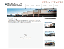 Tablet Screenshot of malachitegroup.com